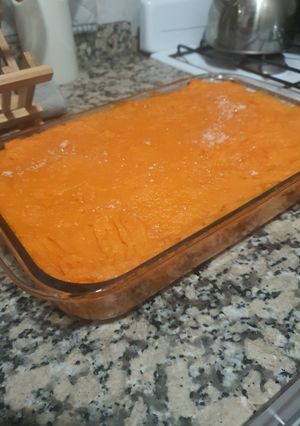 Una foto de Pastel de boniato y bondiola