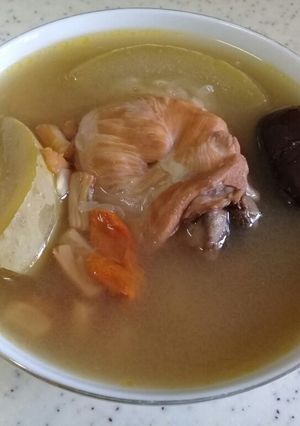 Foto resep Sup china chi kwa/ baligo dan kerang kering