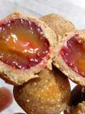 Falsos knedles - mini ciruela envuelta en masa de garbanzo
