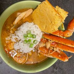 A picture of Tik Tok gumbo.