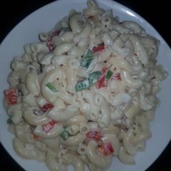 Macaroni salad A picture of Macaroni salad.