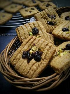 Foto resep Speculaas Cranberry Pistachio Cookies