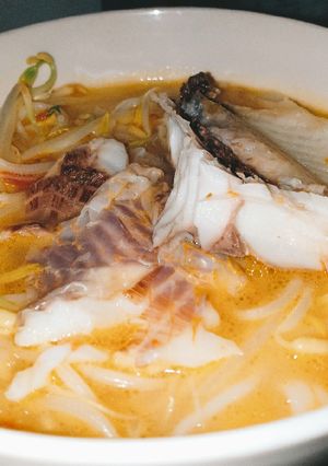 Hình của món Bún cá diêu hồng ft cà chua.