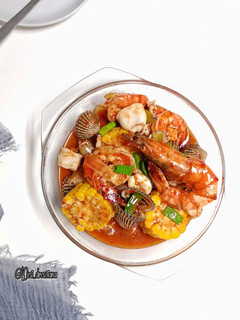 Foto resep Seafood Saus Padang