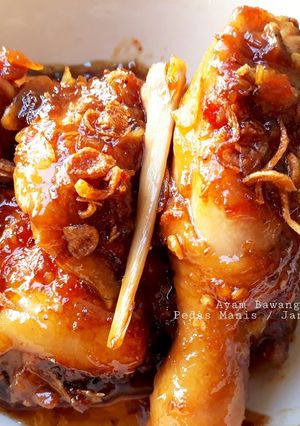 Foto resep Ayam Bawang Pedas Manis
