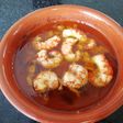 Gambas al ajillo picantes