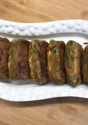 Une photo de Shami kebabs 😋👍😍