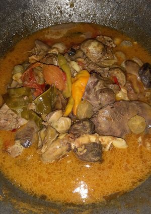 Foto resep Garang asem ati ampela ayam