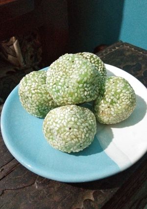 Foto resep Onde onde kacang merah