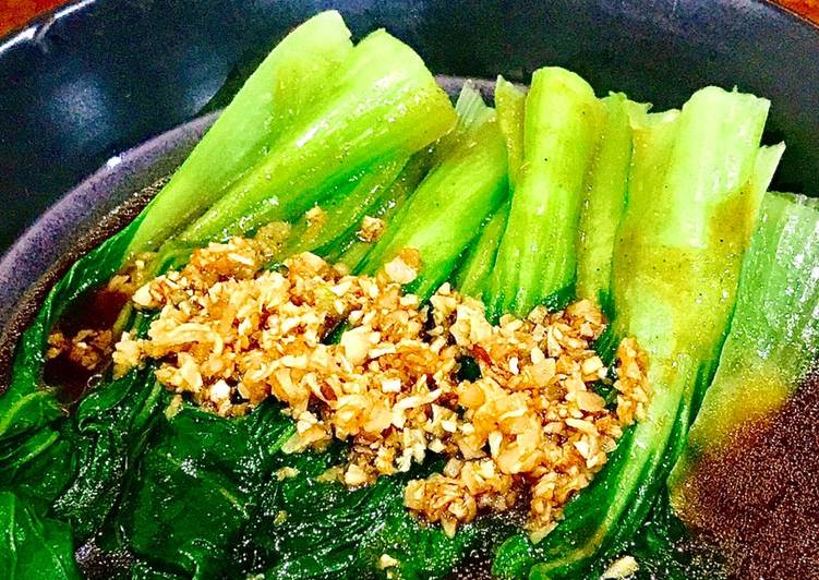 Simple Crispy Garlic Bok Choy 🥬