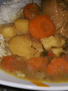 A picture of Chicken Curry in Coconut Milk.