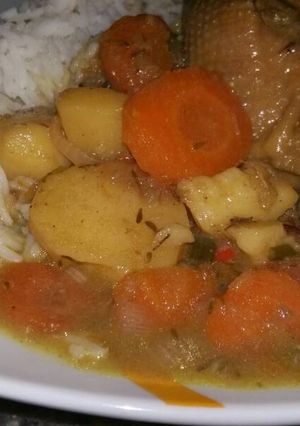 A picture of Chicken Curry in Coconut Milk.
