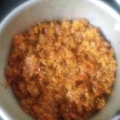 Gajar ka halwa A picture of Gajar ka halwa.