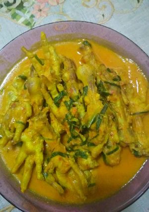 Foto resep Ceker bumbu kuning