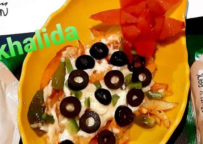 Recipe of Speedy 3 spices pizza fries