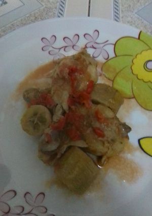 Una foto de Pollo con ají