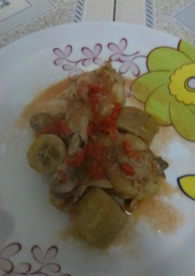 Una foto de Pollo con ají