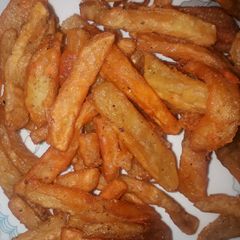 A picture of French fries.