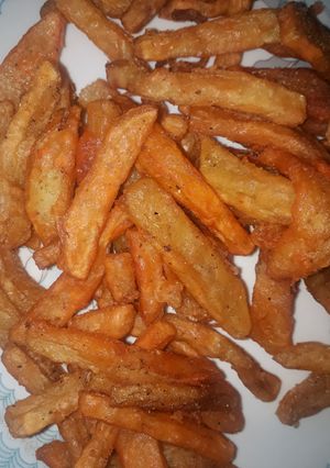 A picture of French fries.