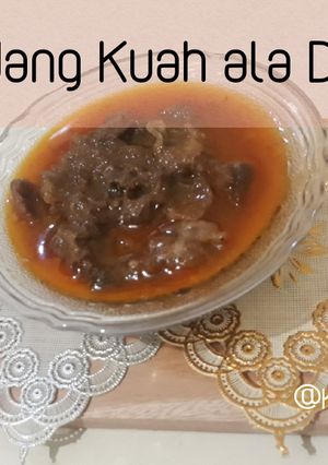Foto resep 🍂 Rendang Kuah ala Digan 🍂