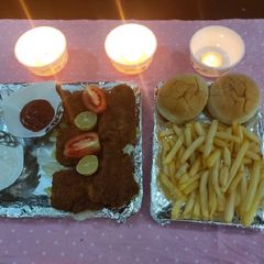 Fish and chips/ famous UK restaurants recipe /specialy for eid A picture of Fish and chips/ famous UK restaurants recipe /specialy for eid.
