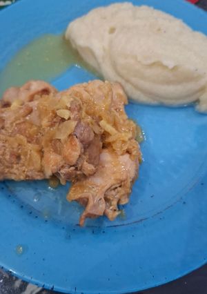 Una foto de Pollo a la mostaza light