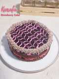 Kunafa Strawberry Cake