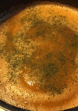 Une photo de Soupe au chou tomates fenouil et basilic