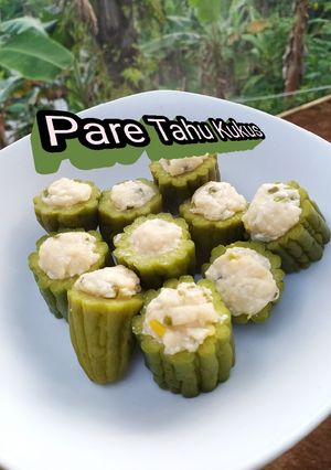 Foto resep Pare Tahu Jagung Kukus