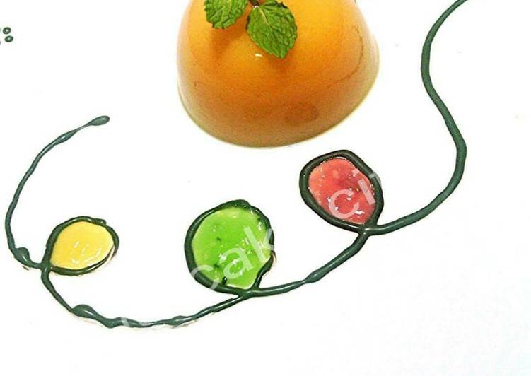Puding mangga low calorie