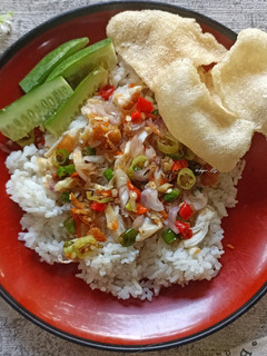 Foto resep Ayam Suwir Sambal Matah