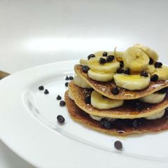 A picture of Banana oats pancake.