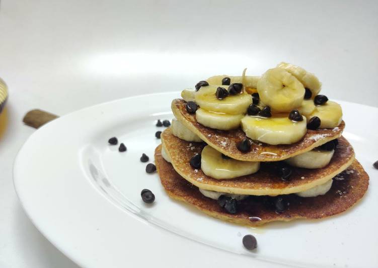 How to Make Quick Banana oats pancake