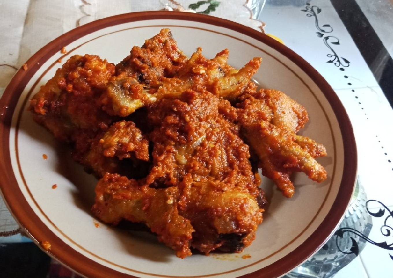 Ayam balado super pedas
