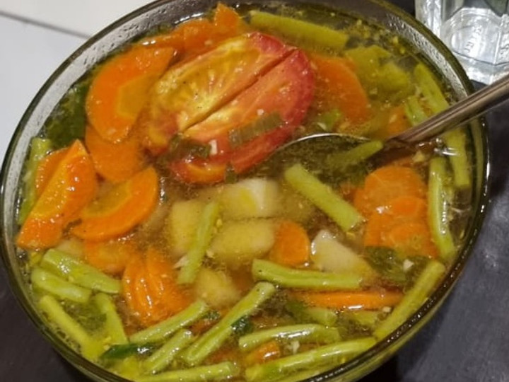  Resep buat Sup sayur yang nagih banget