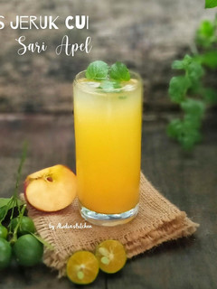 Foto resep Es Jeruk Cui Sari Apel