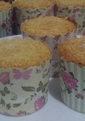 Una foto de Cupcakes de naranja