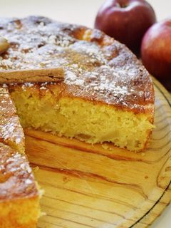 Una foto de Bizcocho de manzana