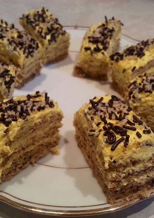 Különleges diós sütemény recept fotója