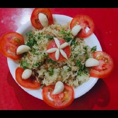 A picture of Garlic Rice.
