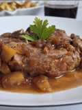 Solomillo al Pedro Ximénez con champiñones (apto para celíacos)