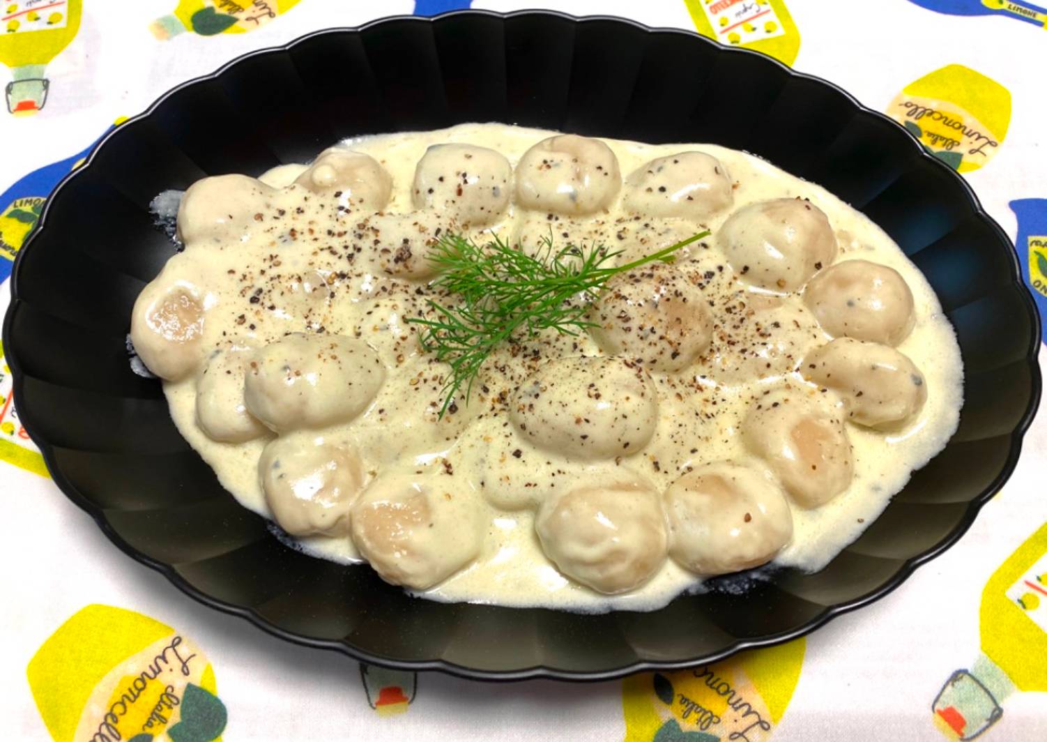Gnocchi with Blue Cheese Sauce Recipe by n_u Cookpad
