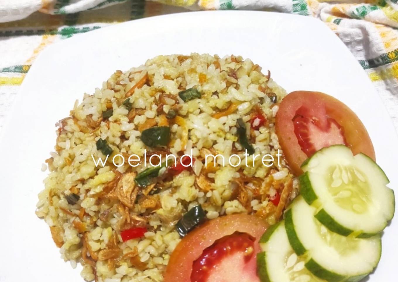Nasi Goreng Wortel Lombok Ijo