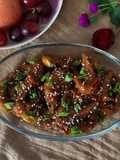 Spicy Honey Prawns