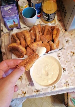 Rántott pöfeteg gomba recept fotója