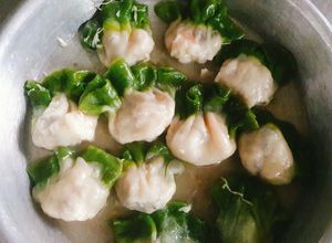 Hình của món Cải bẹ dún (há cảo).