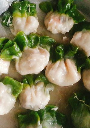 Hình của món Cải bẹ dún (há cảo).