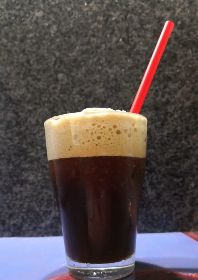 Una foto de Capuchino granizado