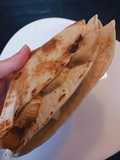 Tortilla de banana y choco