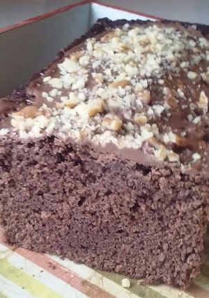 Una foto de Budín de Chocolate y Nuez
